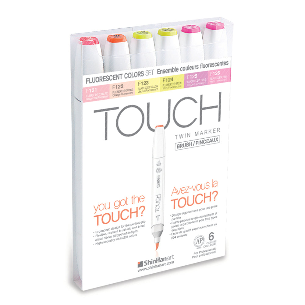 Rotuladores de alcohol Touch Twin Brush gama 1 - Rodin España