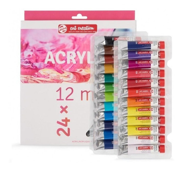 Set acrílicos Talens Art Creation colores primários 5x75ml