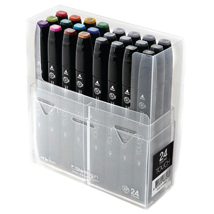 Set 24 rotuladores TWIN TOUCH