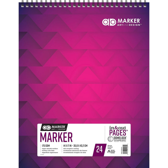Chartpak - Bloc AD Markers Pad 35,6x43,2cm