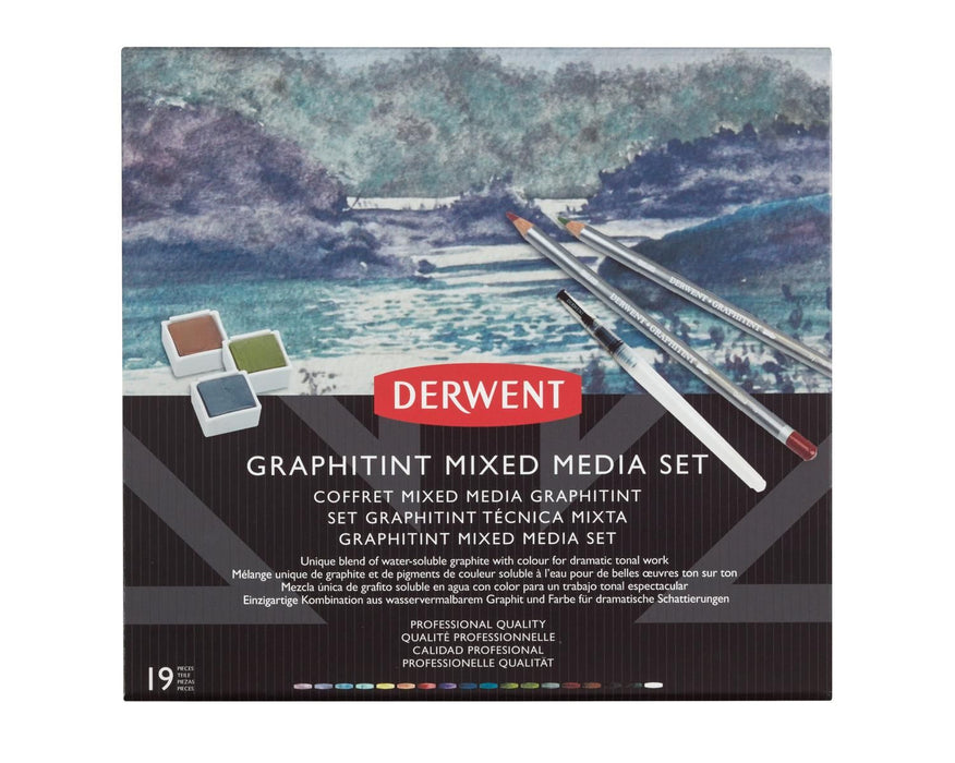 Set Metallic Mix Media - Derwent