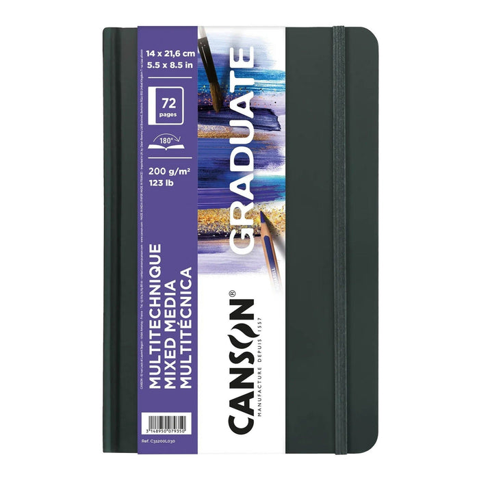 Bloc dibujo Graduate canson Mix Media 36 hojas 200gr