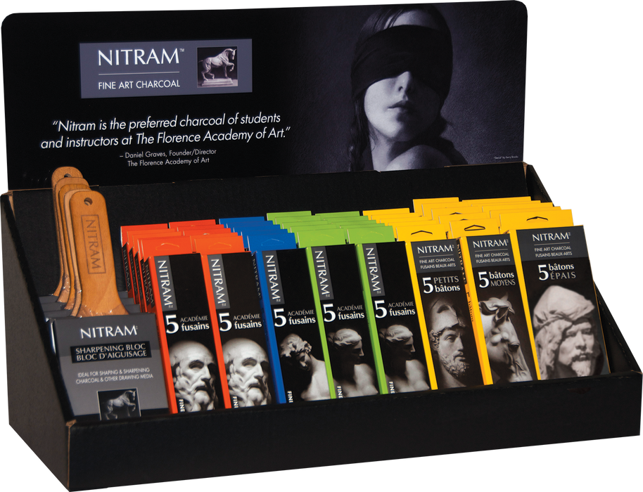 EXPOSITOR Nitram Liquid Charcoal Display