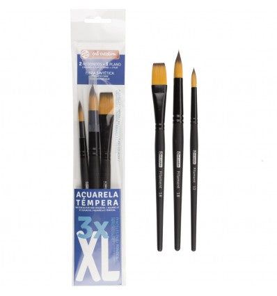 Set 3 pinceles Art Creation acuarela XL