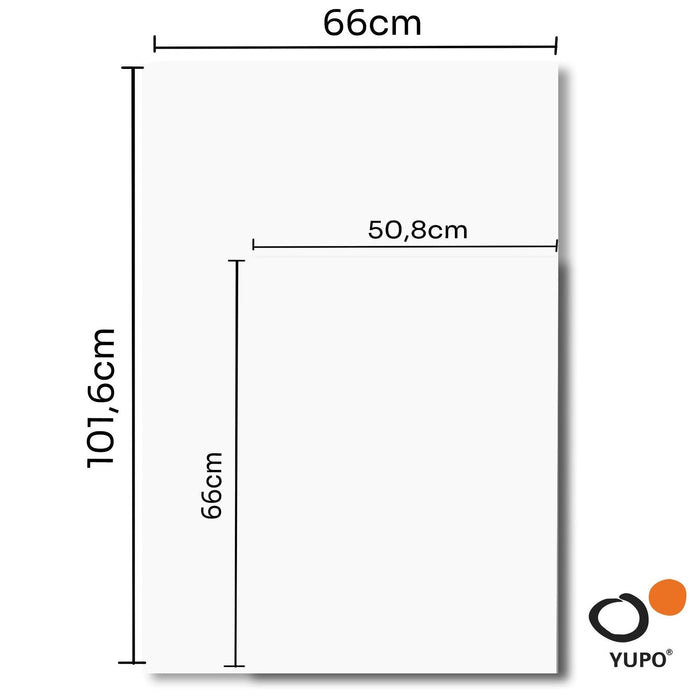 Pack de Papel de polipropileno YUPO Medium 200 gr (pack 10 hojas)- Legion Paper