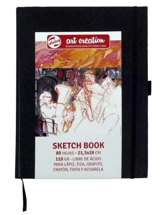 Sketchbook Talens 21,5x28 80 hojas 110gr