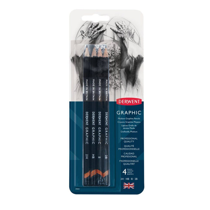 Set de lápices de grafito Graphic medium - Derwent