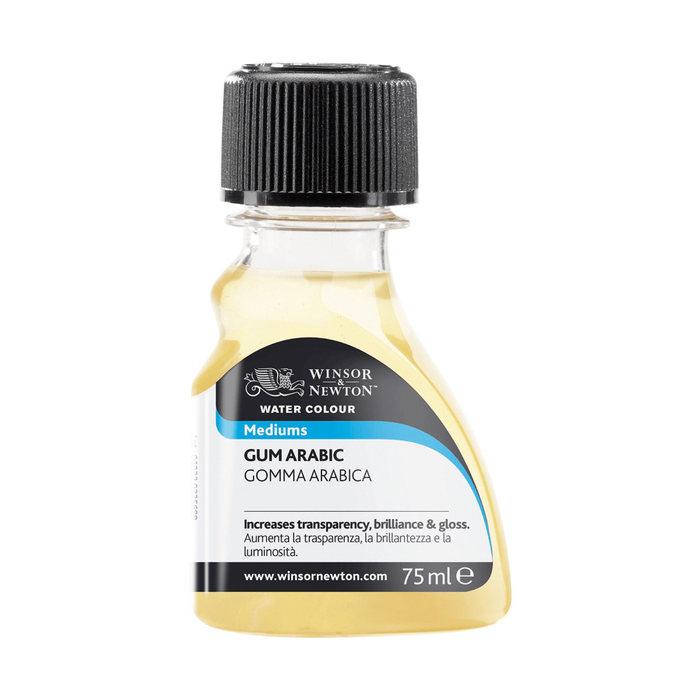 WINSOR AND NEWTON - ADITIVO GOMA ARABIGA MEDIUM ACUARELA PROFESIONAL  75ML