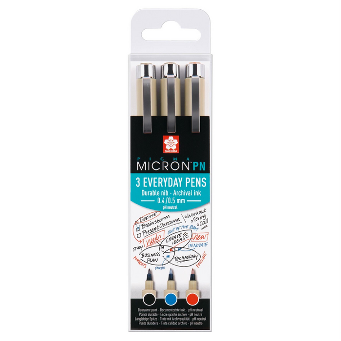 SAKURA - Pigma Micron Estuche PN 3 Unidades