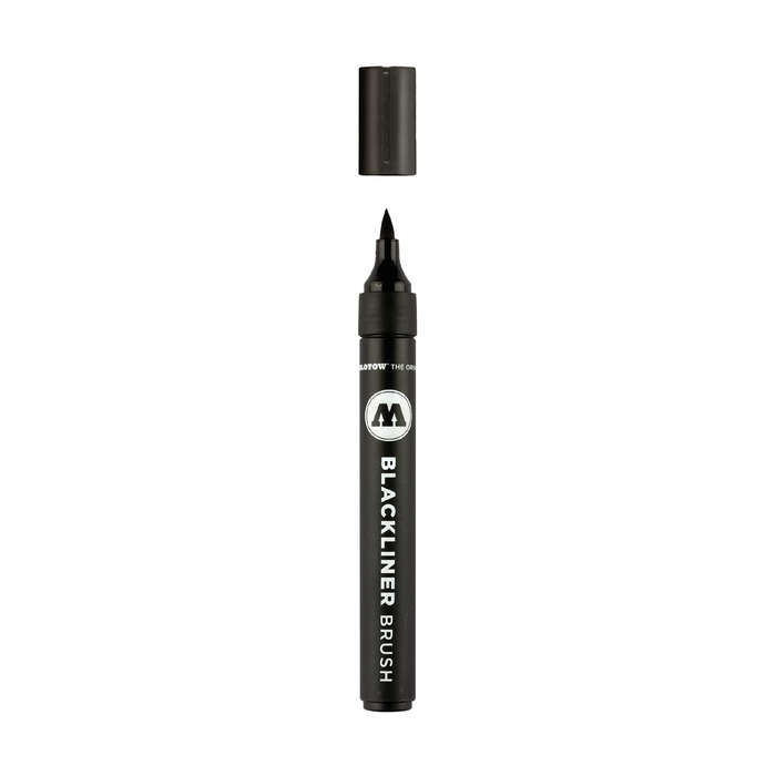 Rotulador de punta pincel Blackliner brush - Molotow