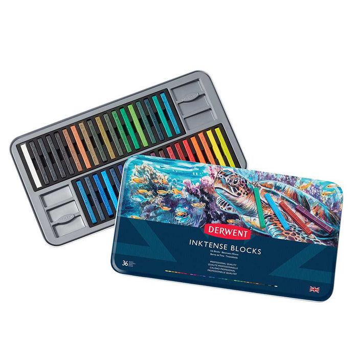 Set de 36 barras de color Inktense Blocks - Derwent