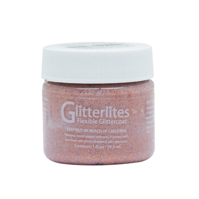 Pintura para cuero con purpurina Glitterlites Angelus 29,5ml