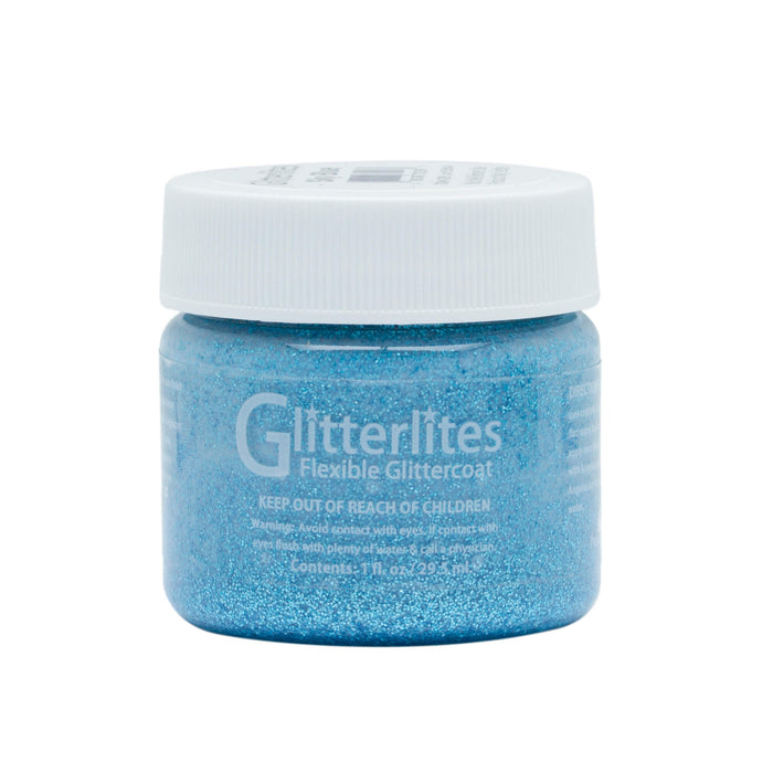 Pintura para cuero con purpurina Glitterlites Angelus 29,5ml