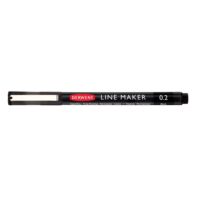 Rotulador calibrado Derwent Line Maker Black