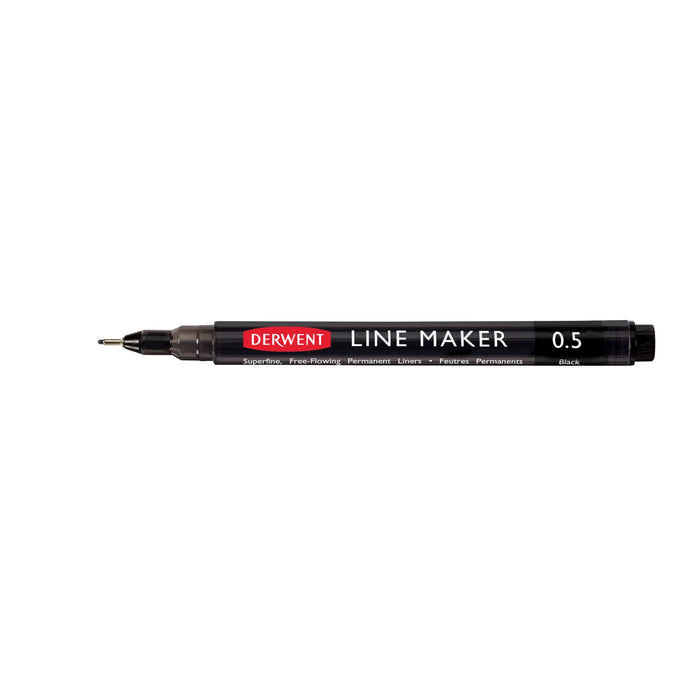 Rotulador calibrado Derwent Line Maker Black