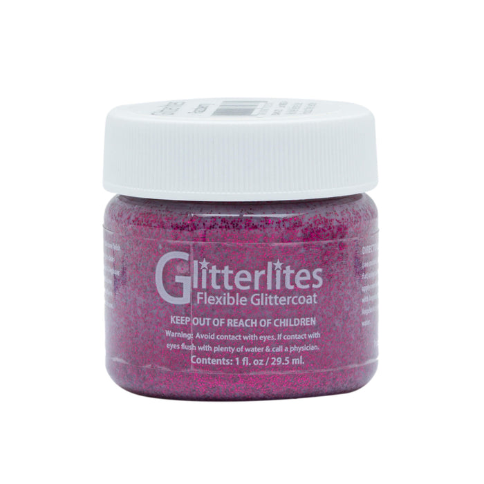 Pintura para cuero con purpurina Glitterlites Angelus 29,5ml