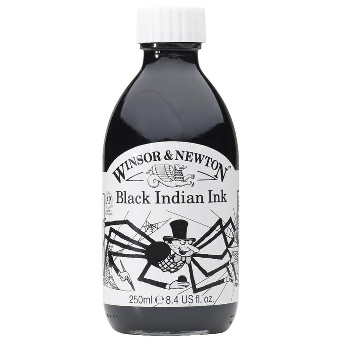 Tinta black indian Ink 250 ml - Winsor & Newton