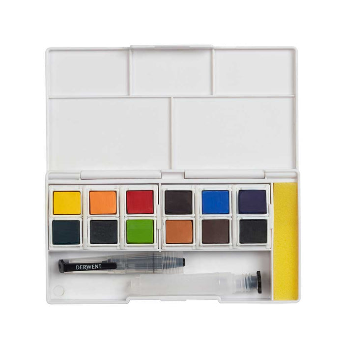 Set de acuarelas Inktense Paint nº1 con 12 godets