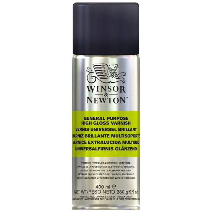 Barniz brillante en spray 400 ml - Winsor & Newton