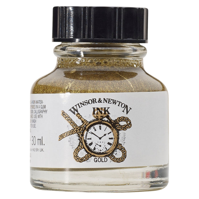 Tinta de dibujo metalizada 30 ml - Winsor & Newton