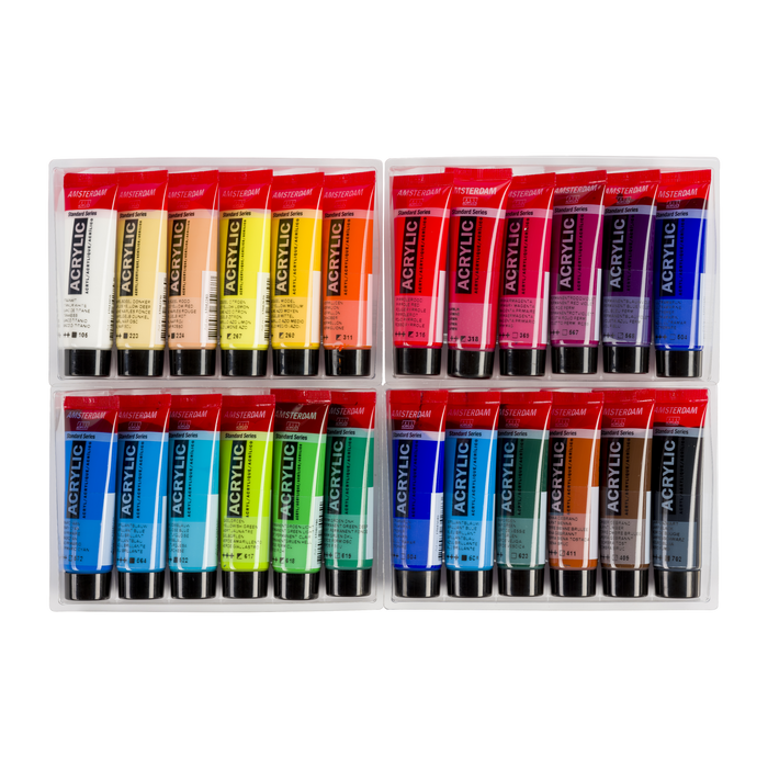 Set pintura acrílica 20ml 24 unidades - Amsterdam