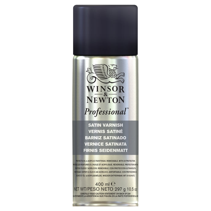 Barniz satinado profesional en spray 400 ml - Winsor & Newton