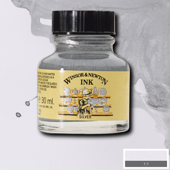 Tinta de dibujo metalizada 30 ml - Winsor & Newton