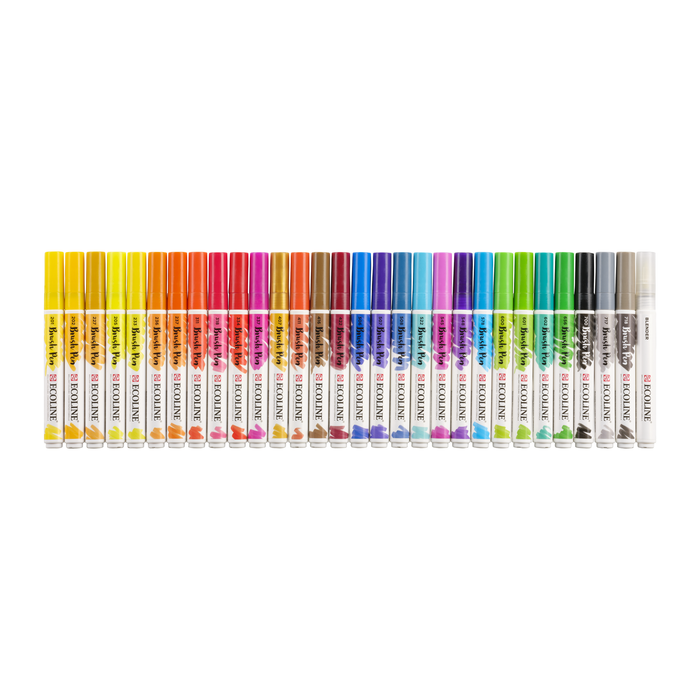 Set 30 Rotuladores Acuarelables Ecoline Brush Pen set BASICO