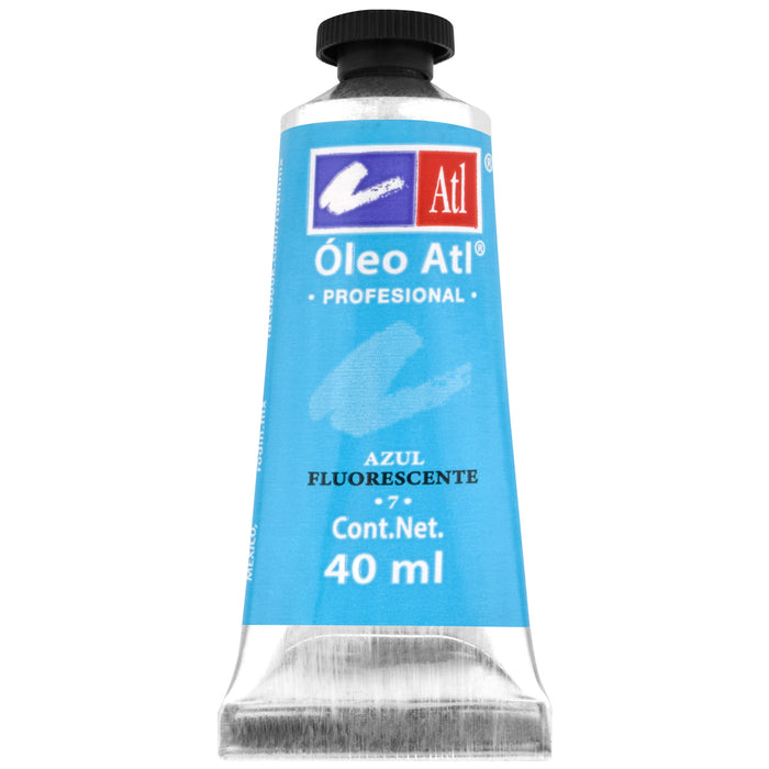 Pintura al óleo profesional Fluorescente 40ml - Rodin ATL