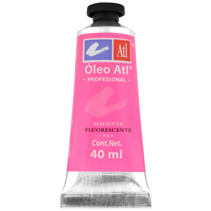 Pintura al óleo profesional Fluorescente 40ml - Rodin ATL