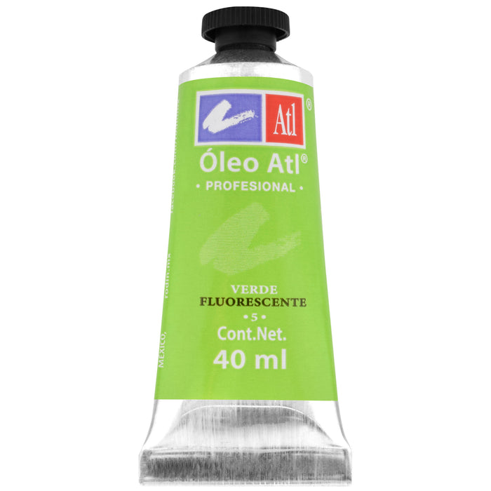 Pintura al óleo profesional Fluorescente 40ml - Rodin ATL