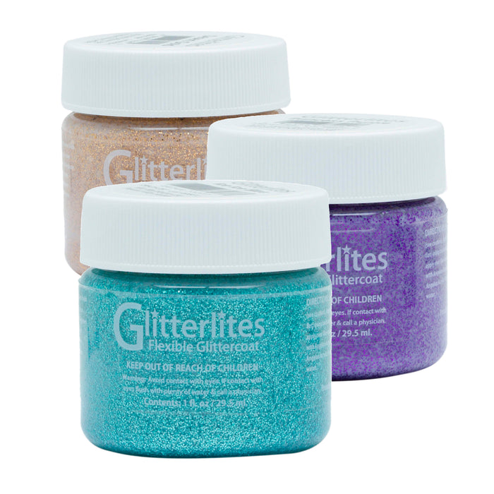 Pintura para cuero con purpurina Glitterlites Angelus 29,5ml