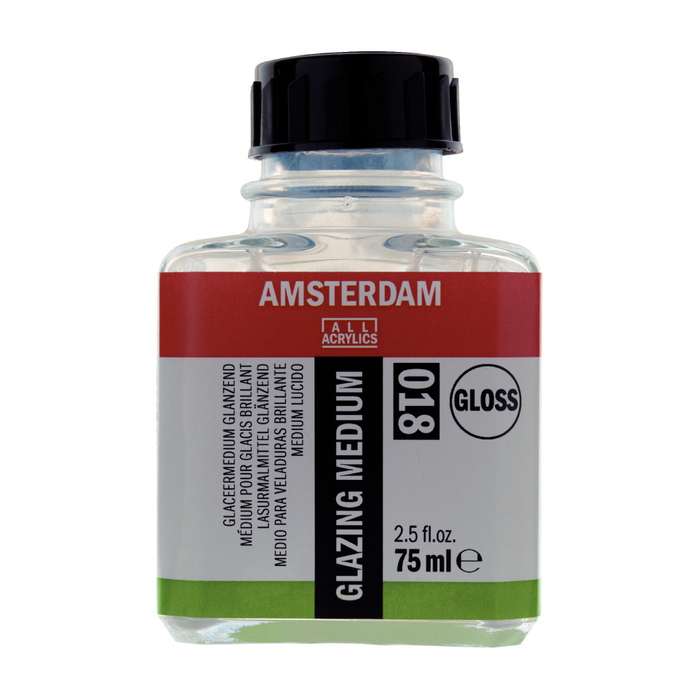 Medium acrílico para veladuras brillante 75ml - Amsterdam