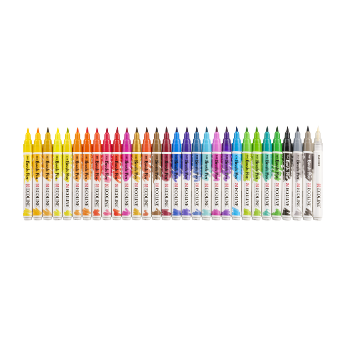 Set 30 Rotuladores Acuarelables Ecoline Brush Pen set BASICO