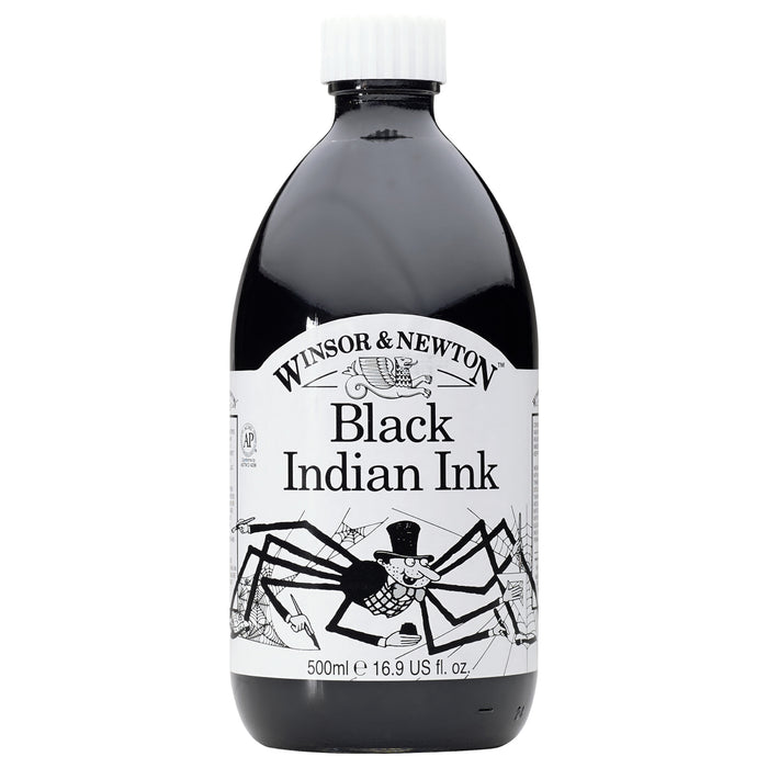 Tinta black indian Ink 500 ml - Winsor & Newton